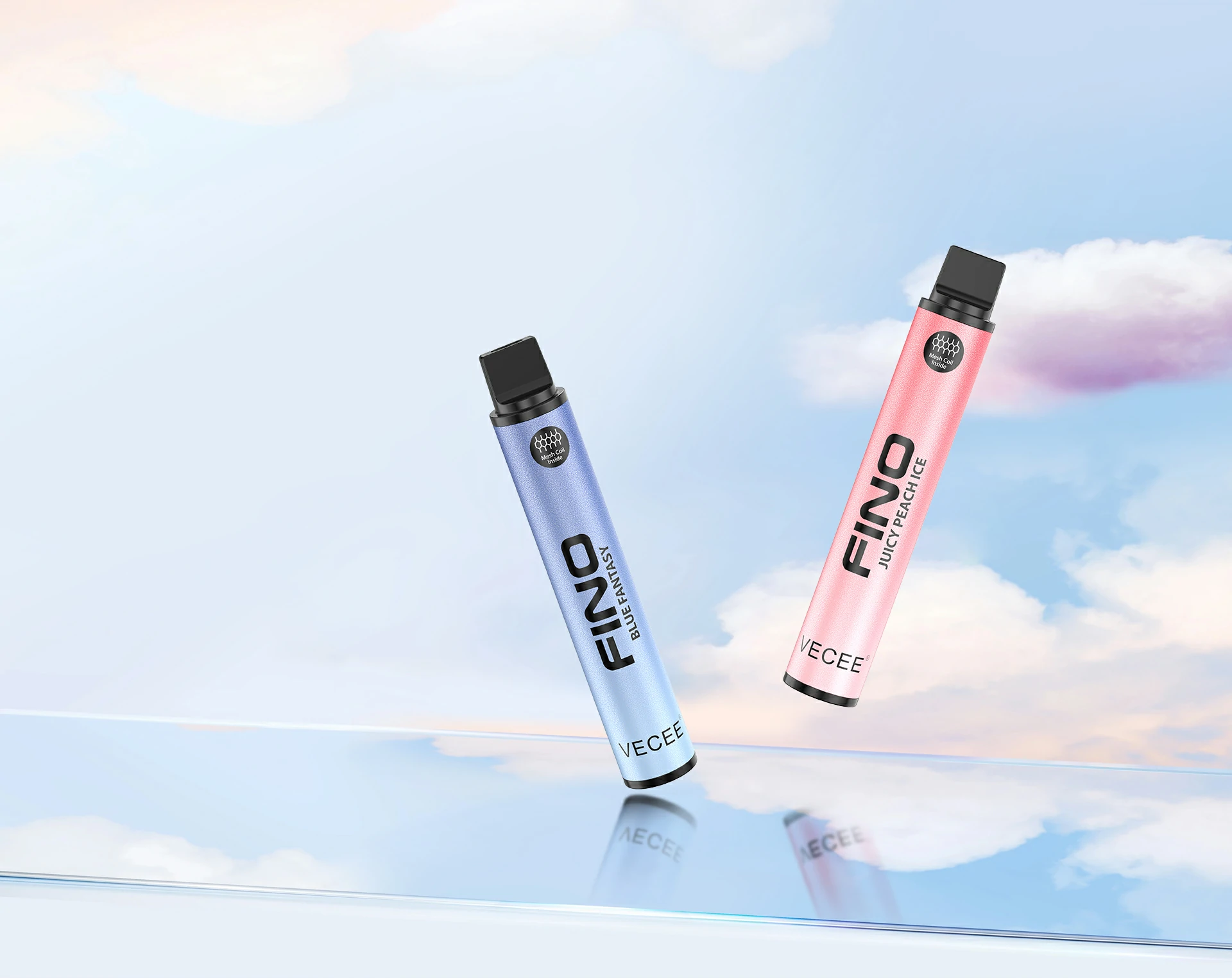 VECEE FINO 800puffs 430mAh Disposable Vapes product appearance