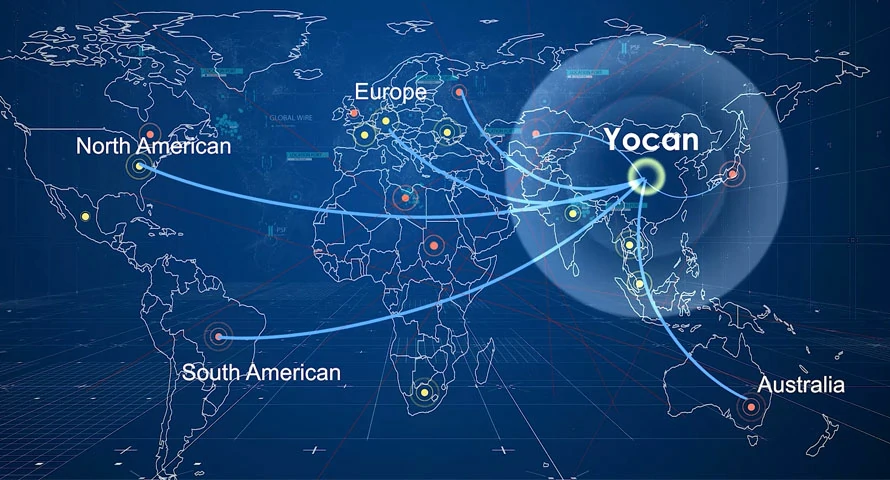 VECEE Global Business map-890x480px VECEE Global Business map