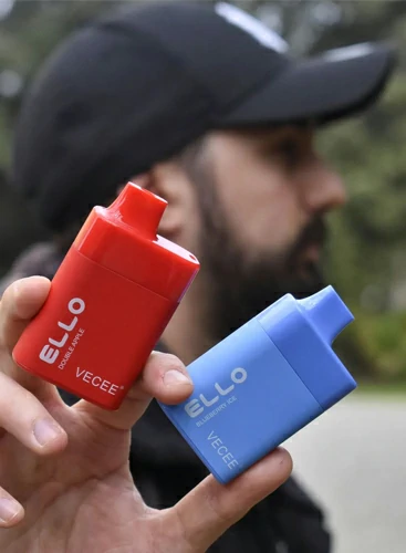 VECEE ELLO 650mAh 7000Puffs Disposable Vapes Internet celebrity unbox