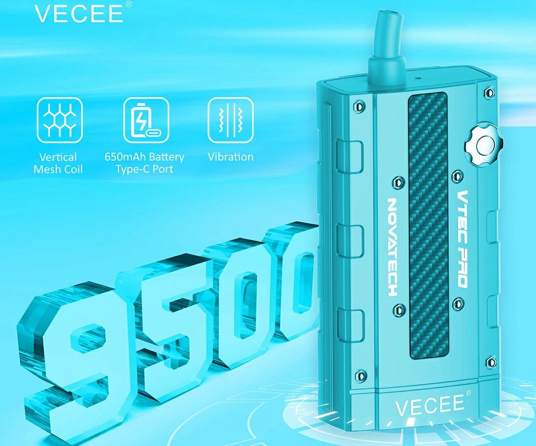 VECEE MAZE 500mAh 6000 Puffs Pod Starter Kit Magnetic Connection 5 Vibrant Colors to Choose