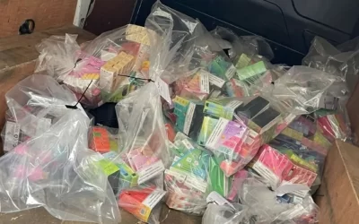 76,000 Illegal Vapes Seized in UK, Worth Over £1m