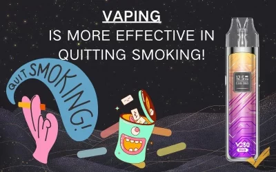 Latest Research Finds: Vaping is More Effective in Quitting Smoking!