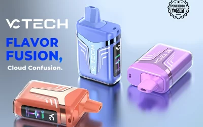 New Product Launch: VECEE VC TECH 8000Puffs TFT Color Screen Pod System