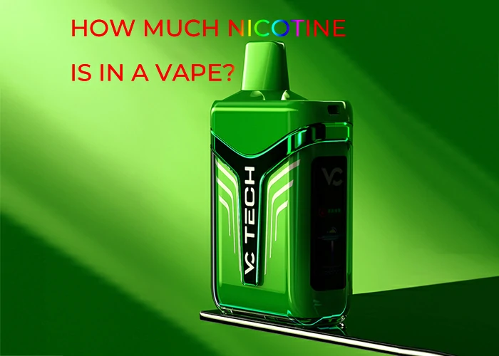 How much nicotine is in a vape vecee disposable vapes